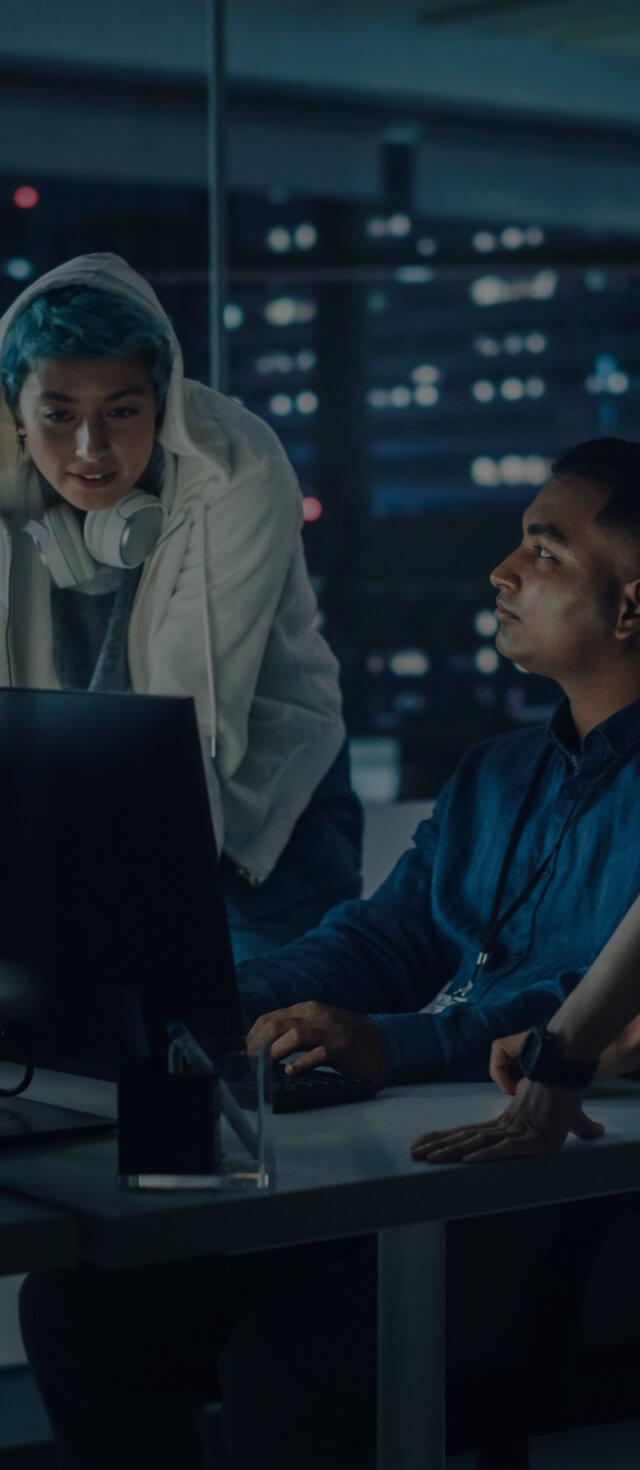 3 developers working
